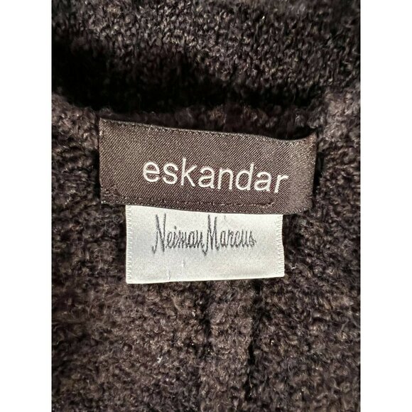 Eskandar Neiman Marcus Wool Cashmere Poncho For Women - Picture 5 of 12